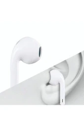 Xiaomi Mi 8 Se  Uyumlu Cep Telefonu Mikrofonlu Kulakiçi Kablolu Kulaklık thumbnail 1