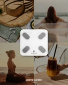 Pierre Cardin Yağ/kas/su Oranı Ölçümü Fonksiyonlu Akıllı Bluetooth Baskül PC-B30001 thumbnail 5