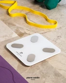 Pierre Cardin Yağ/kas/su Oranı Ölçümü Fonksiyonlu Akıllı Bluetooth Baskül PC-B30001 thumbnail 4