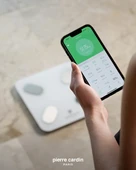 Pierre Cardin Yağ/kas/su Oranı Ölçümü Fonksiyonlu Akıllı Bluetooth Baskül PC-B30001 thumbnail 3