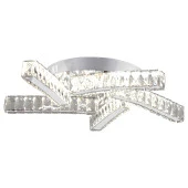 Apliqa LİYA BÜYÜK KROM KRİSTAL TAŞLI LED AVİZE thumbnail 2