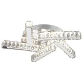 Apliqa LİYA BÜYÜK KROM KRİSTAL TAŞLI LED AVİZE thumbnail 3