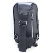 Lederax Hakiki Deri Çapraz Omuz Çantası Çift Taraf Askılı Bodybag - 6