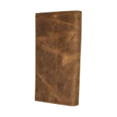 Lederax Eskitme Hakiki Deri Mıknatıslı Telefon Bölmeli Portföy Cüzdan thumbnail 6