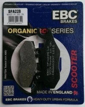 Ebc Sfa228 2010-2015 Peugeot Vivacity 125 Uyumlu Ön Fren Balatası Organik Balata thumbnail 2