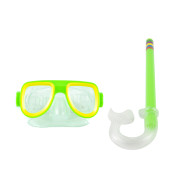 Şnorkel Maske Şnorkel Set Yeşil - 1