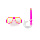 Şnorkel Maske Şnorkel Set Pembe - 1