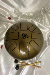 Meditasyon Çanı Yoga Çanı Feng Shui Hand Pan Drum Tongue Drum Dil Davul u thumbnail 6