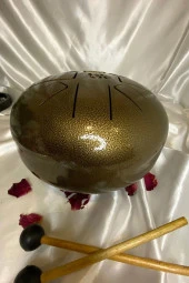 Meditasyon Çanı Yoga Çanı Feng Shui Hand Pan Drum Tongue Drum Dil Davul u thumbnail 8