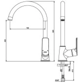 Eca Lia Lavabo Musluk, Eviye Mutfak Ve Banyo Batarya Seti thumbnail 7