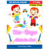 Okul Öncesi KES BOYA Aktivite Seti (4 Süper Kitap) thumbnail 1