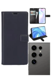 Samsung Galaxy S24 Ultra Kamera Korumalı Cüzdanlı ve Kapaklı Kılıf thumbnail 5