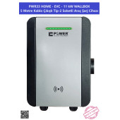 PWR33 HOME-EVC-11 kW WALLBOX - 5 MT KABLO ÇIKIŞLI ELEKTRİKLİ ARAÇ ŞARJ CİHAZI - 9
