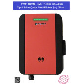 PWR11 HOME-EVS-7.4 kW WALLBOX - TİP2 SOKET ÇIKIŞLI ELEKTRİKLİ ARAÇ ŞARJ CİHAZI - 12