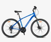 TX 150 - 28 TREKKİNG - 18' - 24 VİTES - H.DISC - MAT KOYU LACİVERT-GRİ/TURKUAZ - 1