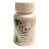 Lutexhim Lactoferrin, Antosiyanin, Omega 3, Quersetin, Lutein, Zeaksantin 30 Soft jel thumbnail 3