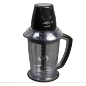 Tefal MB4708 MasterChop Powelix Maxi 4 Bıçaklı Rondo ve Doğrayıcı 500 W Siyah - 1