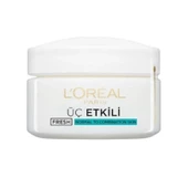 L'Oreal Paris 3 Etkili Nemlendiricili Jel Krem Normal ve Karma Ciltler İçin 50 ml thumbnail 2