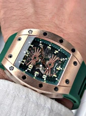 Jg. Polo Clup JPC.1223 14770.05 Silikon Kordon Otomatik Erkek Kol Saati thumbnail 6