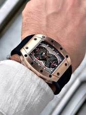 Jg. Polo Clup JPC.1223 14770.01 Silikon Kordon Otomatik Erkek Kol Saati thumbnail 2