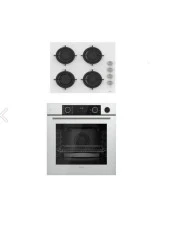 Ferre Fryart 2'li Beyaz Cam Ankastre Set thumbnail 1