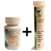 İmmuferon - Beta Glucan + Vitamin C + Çinko + Kara Mürver içerikli 2'li Kofre Gıda Takviyesi thumbnail 1