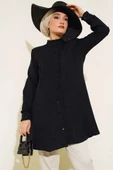 Fırfır Detaylı Tunik Siyah thumbnail 1