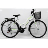 Beyaz bisiklet 2650 Dorello bisiklet 26 jant bisiklet - 2