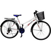 Beyaz bisiklet 2650 Dorello bisiklet 26 jant bisiklet - 5