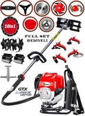 Wacker Pro Germany 10 In 1 Wg-2400 Tarla Seti Sırt Tipi Tırpan Toprak Eşeleme Akrobat Çapa Aparatı - 1