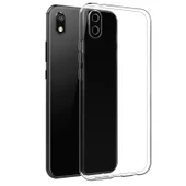 Xiaomi Redmi 7A Kılıf FitCase Toz Koruma Tıpalı Şeffaf Arka Kapak - 1