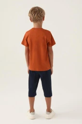 Rolypoly Erkek Çocuk Kehribar Kaprili Pijama Takımı 33622 - 3