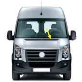 VW Crafter 2006-2012 Motor Kaputu Sol Üst Izgara Kapak 2E1864877C thumbnail 1