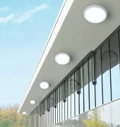 Horoz Artos 15W Yuvarlak Beyaz Led Nem Su Geçirmez Banyo Bahçe Modern Tavan Lambası Beyaz Işık 6500K - 6