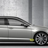 VW Passat B8.5 2020-2023 Sağ Ön Çamurluk Alt Kromaj Çıtası 3G0853996D - 1