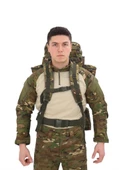 Single Sword 100+10L Su Geçirmez Outdoor Taktik Kamp Çantası - 8