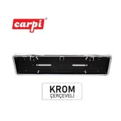 Plaka Altı Hummer  Krom Çerçeveli Plakalık - 2