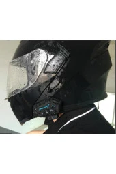 Intercom Bt12 Bluetooth Motosiklet Kask Kulaklığı - 6