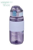 TKK 500 ML Kalın Isırılamaz Pipetli Bpa İçermeyen Taşıma Kulplu Tritan Su Matarası FFTKK1003-500ML - 2