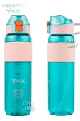 TKK 800 ML Kalın Isırılamaz Pipetli Bpa İçermeyen Taşıma Kulplu Tritan Su Matarası FFTKK1003-800ML - 10
