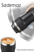 TKK 630 ML Özel Seri Çelik Mug Kahve Bardağı Pipetli/Rahat İçim 6 Saat Sıcak/12 Saat Soğuk Termos -2023 630ML - 4