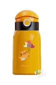 CocoSmile Özel Kutulu Kılıflı 470 ML Pipetli Çelik Termos -Boyun Askılı- 4 Farklı Model  csKılıflı - 12