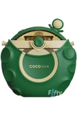 CocoSmile Özel Kutulu 630 ML Pipetli Uzay Temalı Tritan Su Matarası -Boyun Askılı- 3 Farklı Model  ffcs0006 - 5