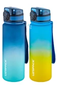Uzspace 2'li Tritan Matara Seti 500 ml Çift Renk Softtouch FF Collection Tritan Su Matarası - 10