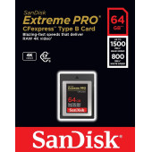 SanDisk Extreme PRO CFexpress 64GB SDCFE-064G-GN4NN 1500MB/s Type B XQD 4K Hafıza Kartı - 4