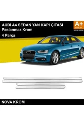Audi A4 SD Krom Kapı Yan Çıtası 2008-2019 - 1