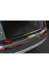 Audi Q7 Krom Arka Tampon Eşiği 2015 Üzeri - 1