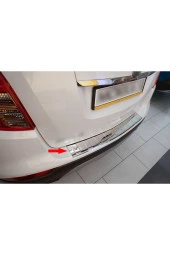 Chevrolet Trax Krom Arka Tampon Eşiği 2011-2020 - 1