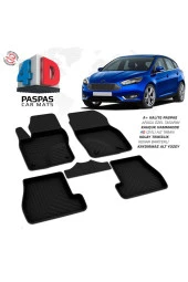 Ford Focus 3 Makyajlı HB 4D Havuzlu Paspas 2015-2018 A+Kalite - 1