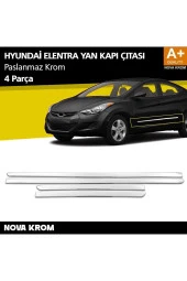 Hyundai Elantra Krom Kapı Yan Çıtası 2011 Üzeri - 1